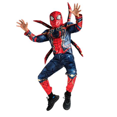 Costumes Reenactment Theater Boy Iron Spider Classic Spider Man Fancy