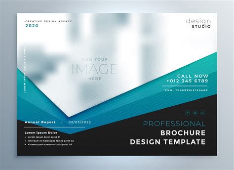 Searching for free premium premiere pro templates? modern business brochure presentation vector template ...