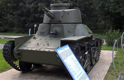 Type 4 Ke Nu Ww2 Japanese Light Tank In Moscow