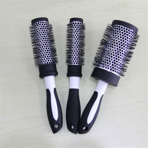 buy vintage rolling hair style comb double head hairbrush pinned curl roll bang stand up roll