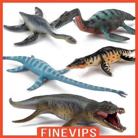 Finevips Sea Dinosaur Figures Prehistoric Animal Deep Sea Monster Toy