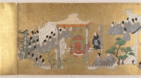 Kyō Kano School Scene From The Tale Of Genji Genji Monogatari E Maki