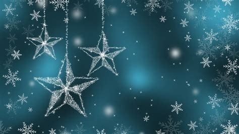 ✓ free for commercial use ✓ high quality images. Sparkling Blue Stars And Snowflakes HD Abstract Wallpapers ...