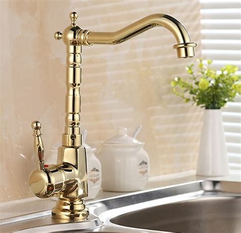 A detailed review of the best kitchen sink faucets to buy in 2021, from traditional, pull out and pull down, to faucets with sensors. New Arrivals European Retro Style and Gold Surface Kitchen ...