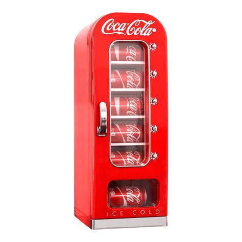 Buy Koolatron Coca Cola Retro Vending Machine Style Can Mini Fridge
