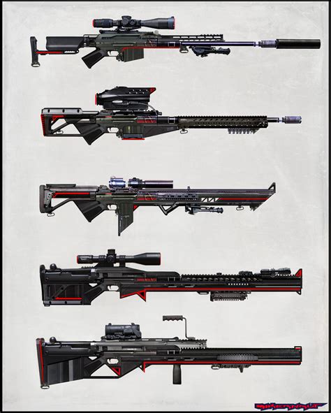 Artstation Sniper Rifles