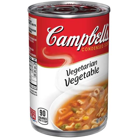 Campbells Vegetarian Vegetable Condensed Soup Hy Vee Aisles Online