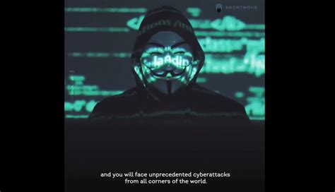 Il Vescovado Anonymous E La Cyber War Contro Putin I Siti Web