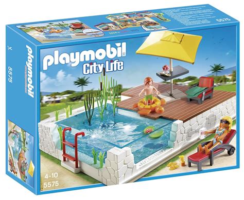Best Prices Amazon Playmobil Swimming Pool With Terrace Play Set