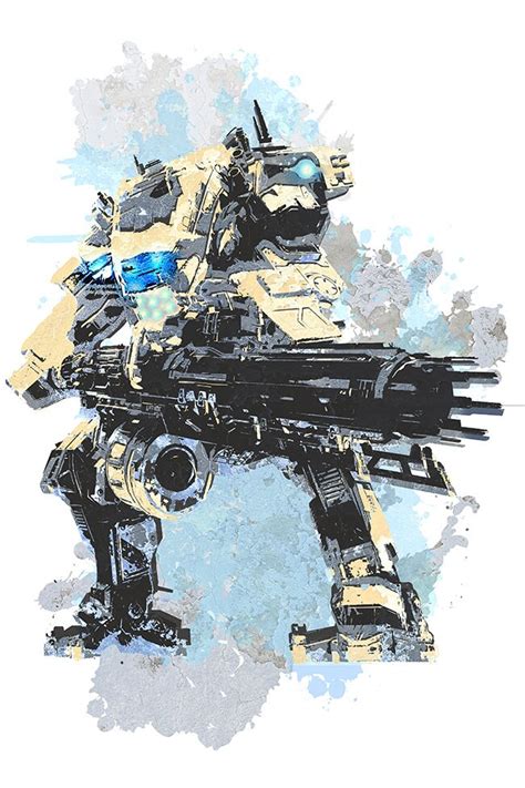 Titanfall 2 Legion Fan Art Poster Titan Gamer Art Geek Etsy