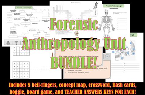 Forensic Anthropology Unit Bundle Amped Up Learning