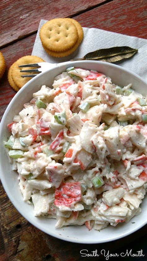 Imitation Crab Seafood Salad Recipe Crab Salad With Cucumber And