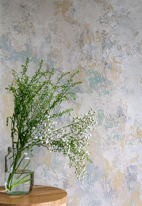 Rustic Plaster Wallcovering Finish Painting Textured Walls Wall