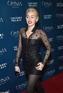 Miley Cyrus Prada Platform Sandals Nightclub Appearance In Las Vegas