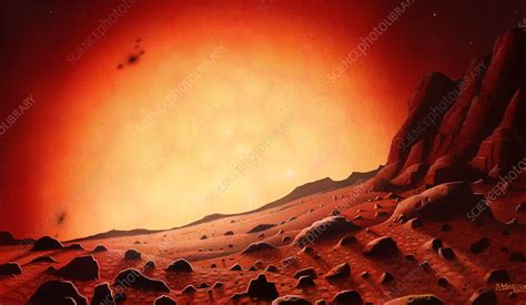 Future Red Giant Sun Stock Image R3010026 Science Photo Library
