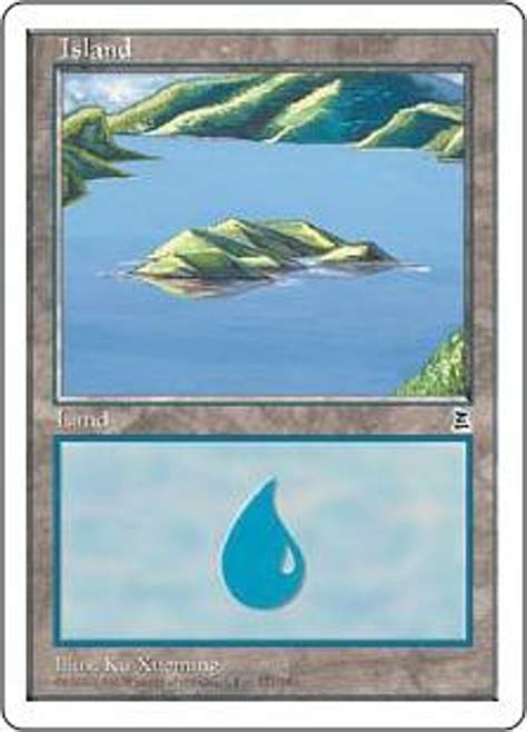 Magic The Gathering Portal Three Kingdoms Single Card Basic Land Island