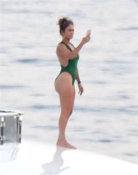 Jennifer Lopez Swimsuit On Yacht Hot Celebs Home