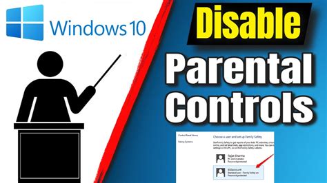 How To Disable Parental Controls On Windows Youtube