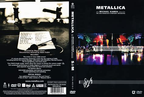 Los Mejores Dvd De Musica Y Mas Metallica Sandm 1999