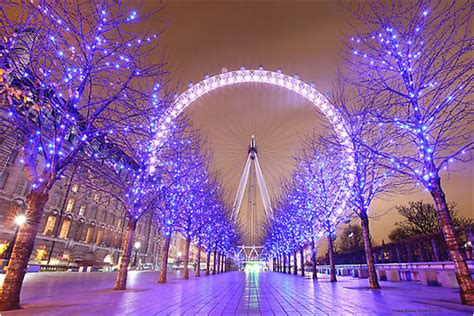 Christmas in London  The London Eye  Sprint Ink