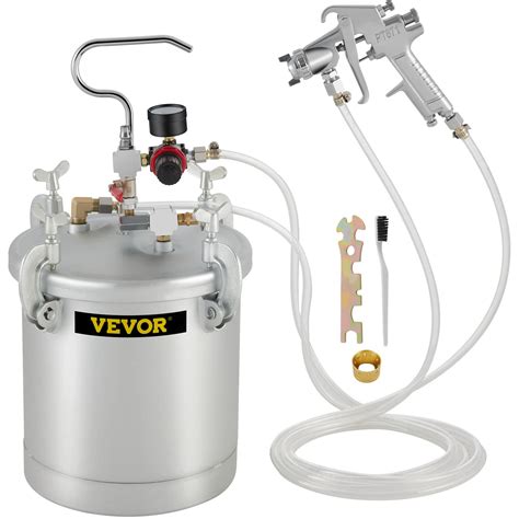Vevor Commercial Paint Pressure Tank 25 Gallons Pressure Pot Tank 10l