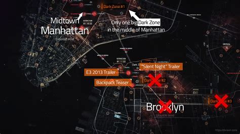 Tom Clancy The Division Map Vector U S Map