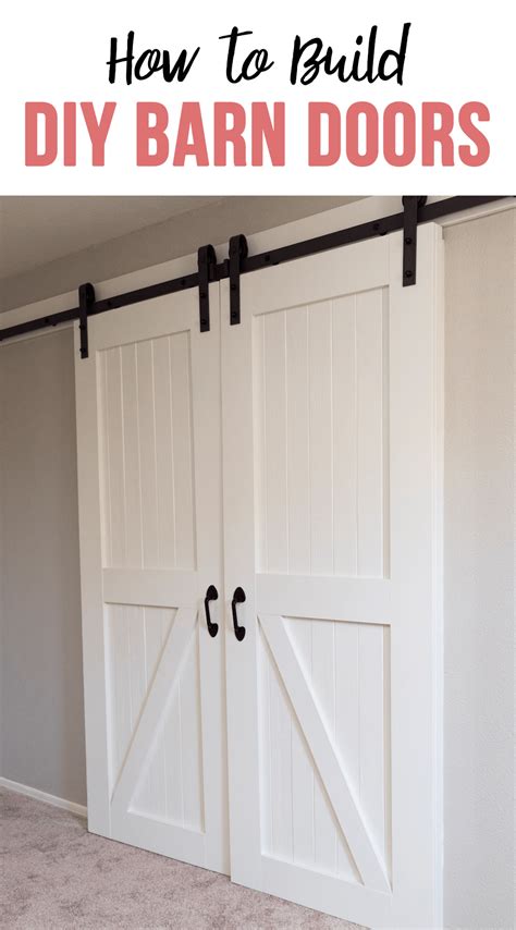 Learn How To Build Barn Doors In This Step By Step Tutorial These Diy