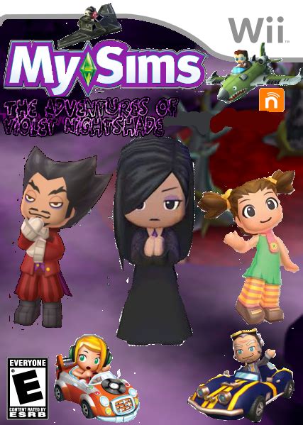 Mysims The Adventures Of Violet Nightshade Wii Mysims Fanon Were