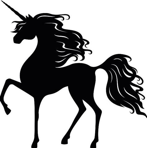 Best Unicorn Silhouette Illustrations Royalty Free Vector Graphics