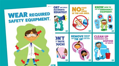 Lab Safety Rules Everyone Should Follow Free Printable Posters The