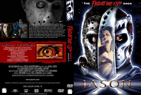 Friday The 13th Part X Jason X Movie Dvd Custom Covers