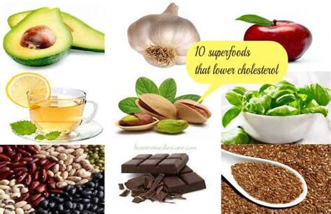 The foods you eat can help improve your cholesterol. 10 Superfoods that Lower Cholesterol Naturally - Heart ...