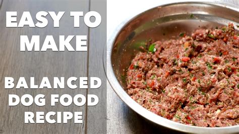 Whipping up balanced homemade dog food recipes in your own kitchen can be a satisfying and rewarding experience for both you and your beloved pooch. Homemade Balanced Dog Food Recipe - Planet Paws