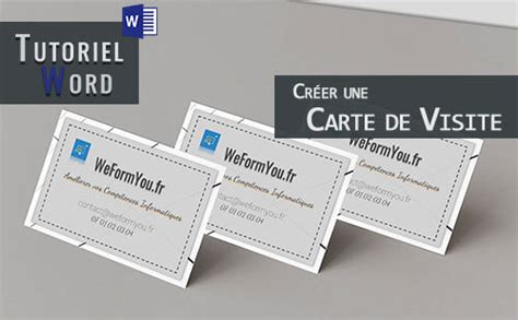 Carte De Visite Word A Télécharger - Télécharger Carte De Visite Word dessin - Usvmoncheaux