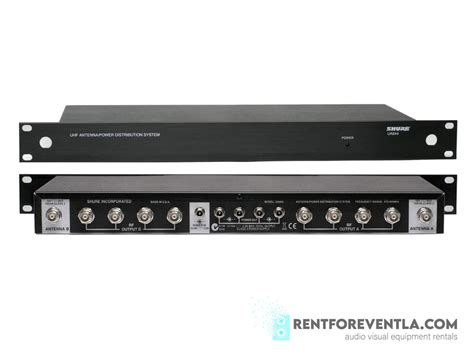 Ua844 Swb Shure Wideband Active Antenna Splitter In San Francisco Rent