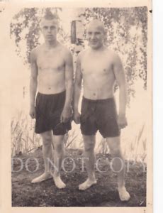 1955 Handsome Babe Nude Muscular Men Athlete Jock Beefcake Russian