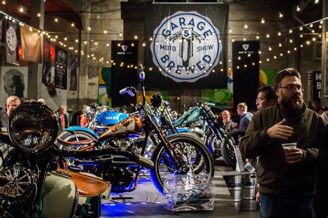 The Garage Brewed Motorcycle Show Brings Custom Rare And Vintage Bikes