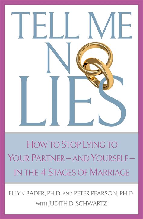 Tell Me No Lies Paperback Book Couples Institute