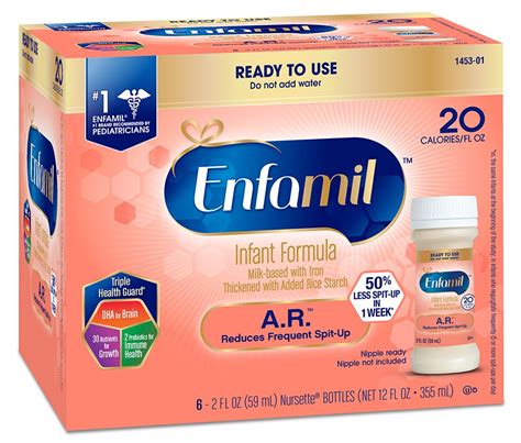 Buy Enfamil Ar Ready To Feed Infant Formula Clinically Proven To