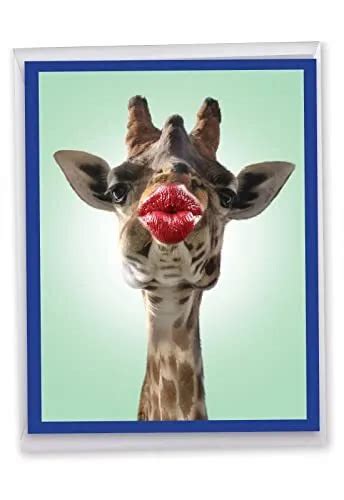 Nobleworks Jumbo Birthday Greeting Card From Us 85 X 11 Inch With Wild
