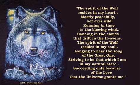 Wolf Spirit Quotes And Sayings Quotesgram