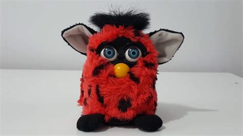 Furby Is Cute Tested And It Works 1999 Red And Black Original Youtube