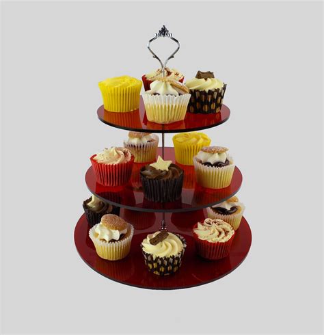 3 Tier Afternoon Tea Cup Cake Stand Product Display Many Colours