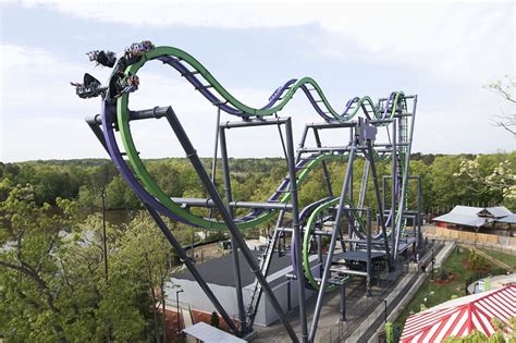 Six Flags New England Opening Joker 4d Coaster In 2017 Coaster101