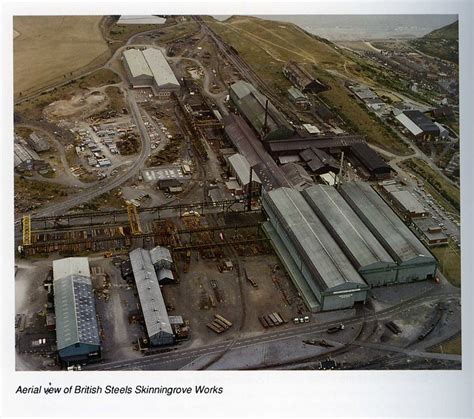 Aerial View Of British Steels Skinningrove Works Flickr Photo Sharing