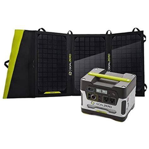 Goal Zero Yeti 400 Solar Generator Kit With Nomad 20 Solar Panel
