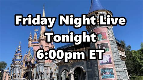 Friday Night Live Stream Announcement 5 20 22 Resorttv1 Youtube