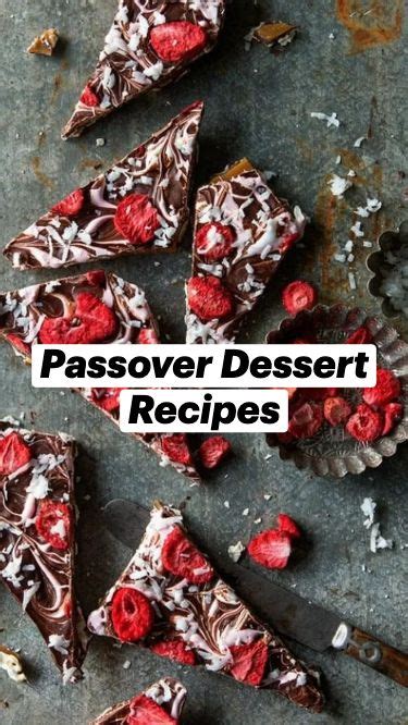These Passover Dessert Recipes Are Flourless And Fantastic Recipe In