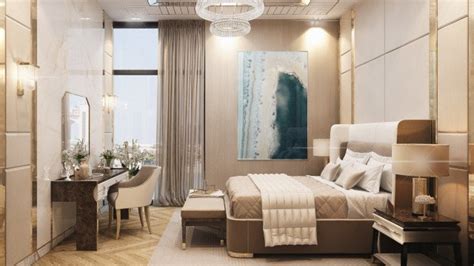 Prestige Interior Design At Dubai Blue Waters Apartment