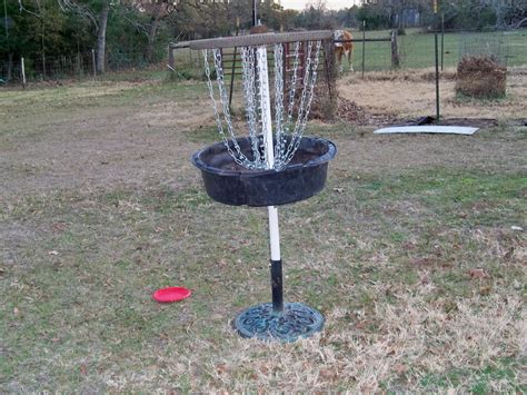 So i made one using. homeskulin: Homemade Disc Golf Basket